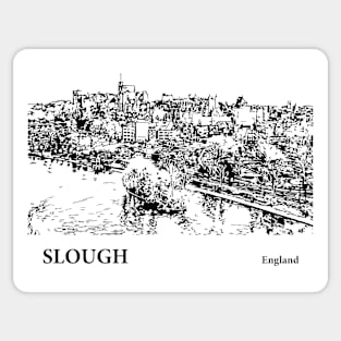 Slough England Sticker
